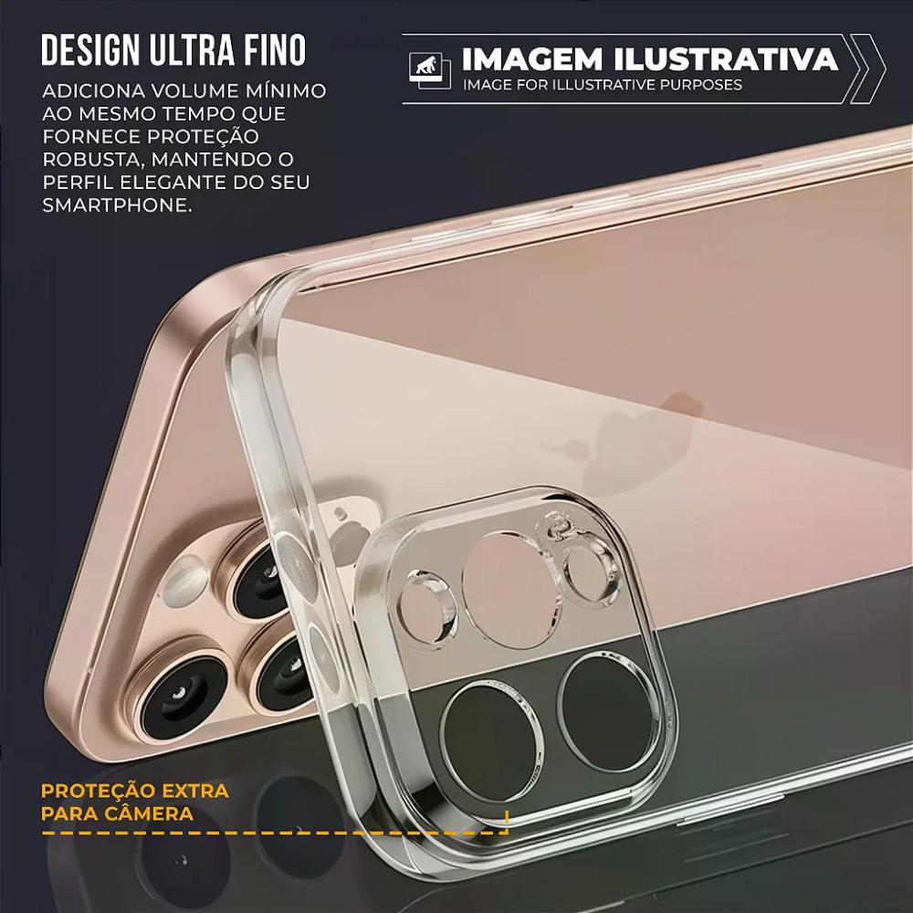 Miniatura Capa para Samsung Galaxy A56 - Crystal Slim - NÃO AMARELA - Gshield