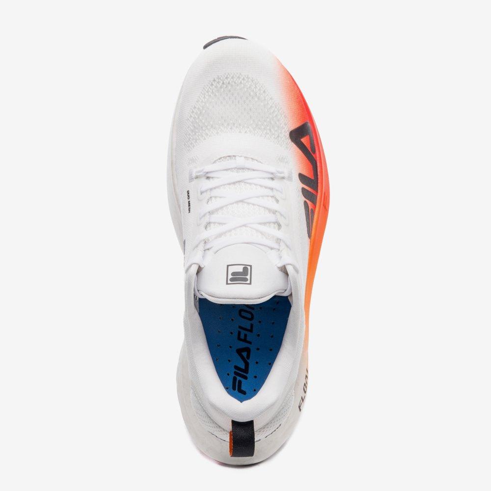 Miniatura Tênis Fila Float Maxxi 2 Pro Feminino Branco/Laranja 37 - BRANCO/LARANJA/VERMELHO