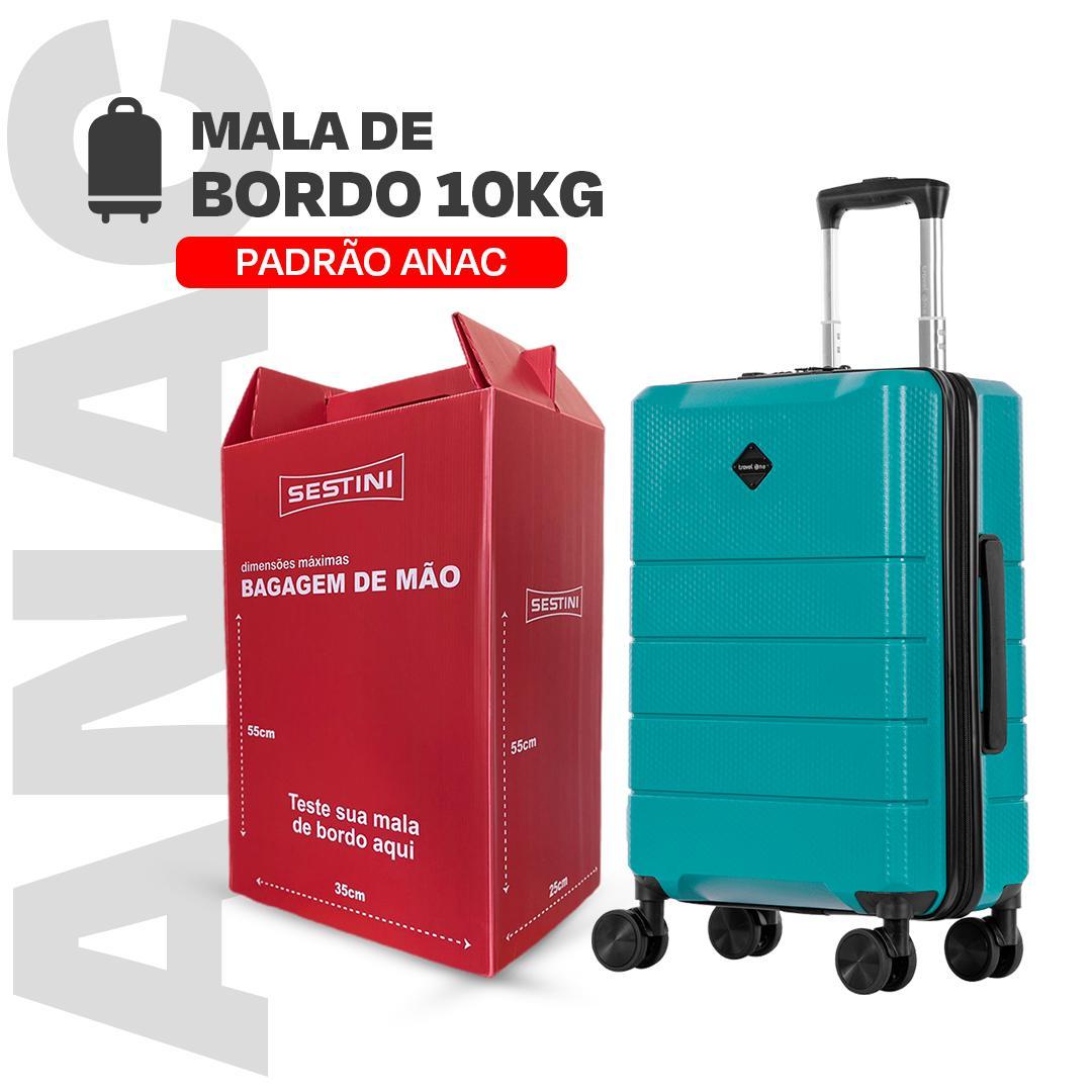 Miniatura Mala Luxo Bordo Polipropileno Sestini Tsa Internacional