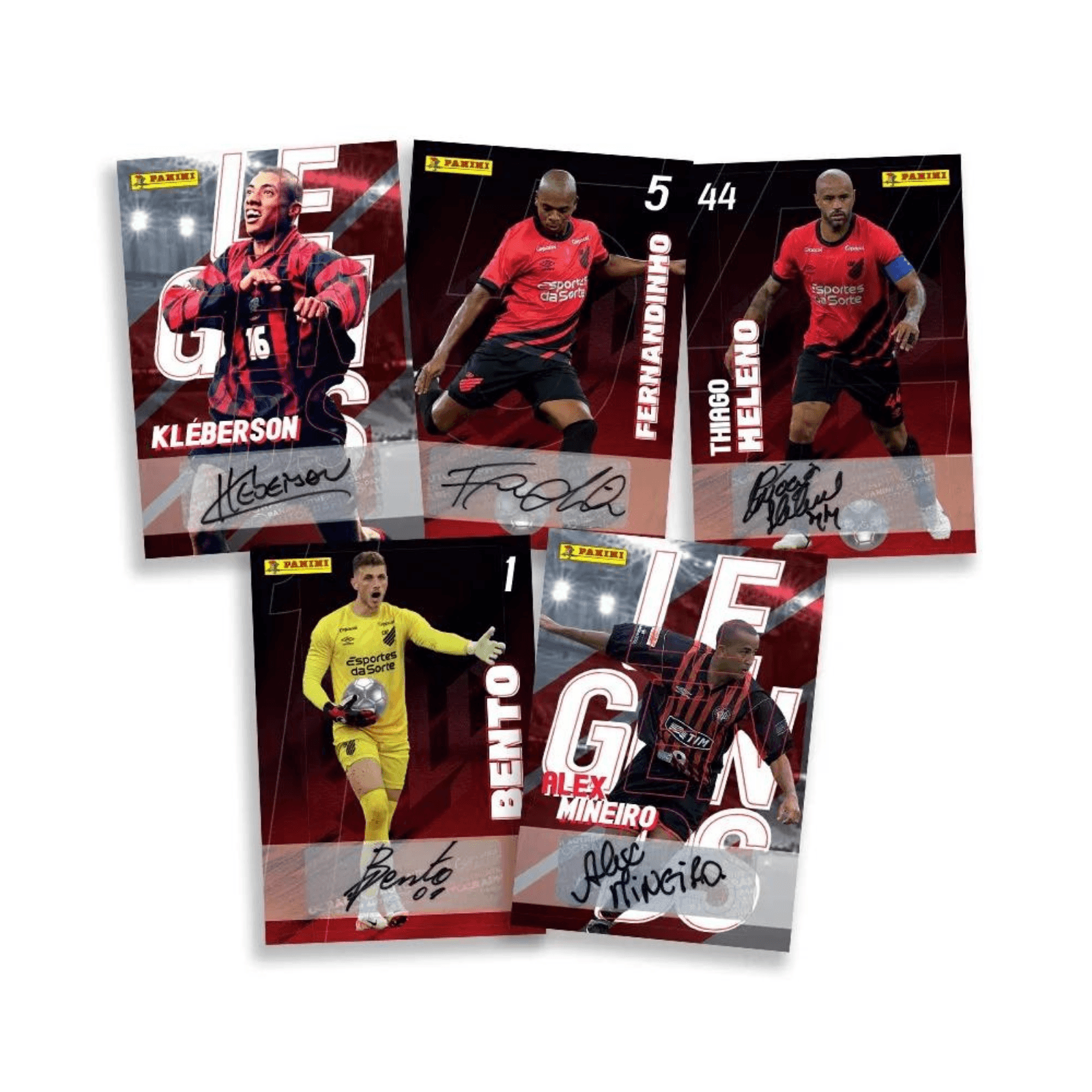 Miniatura Tribute Card Set Athletico Paranaense - 50 cards TAM UNICO