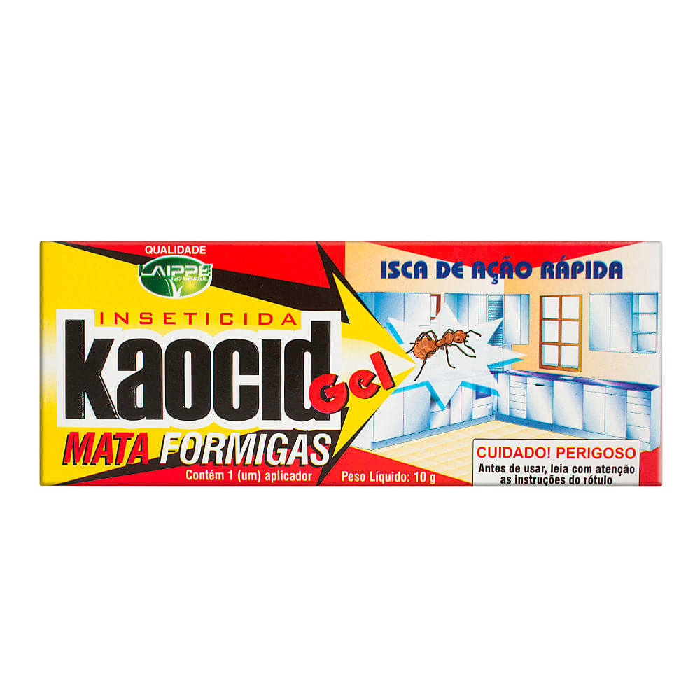 Miniatura Kaocid Mata Formigas Gel com 10g