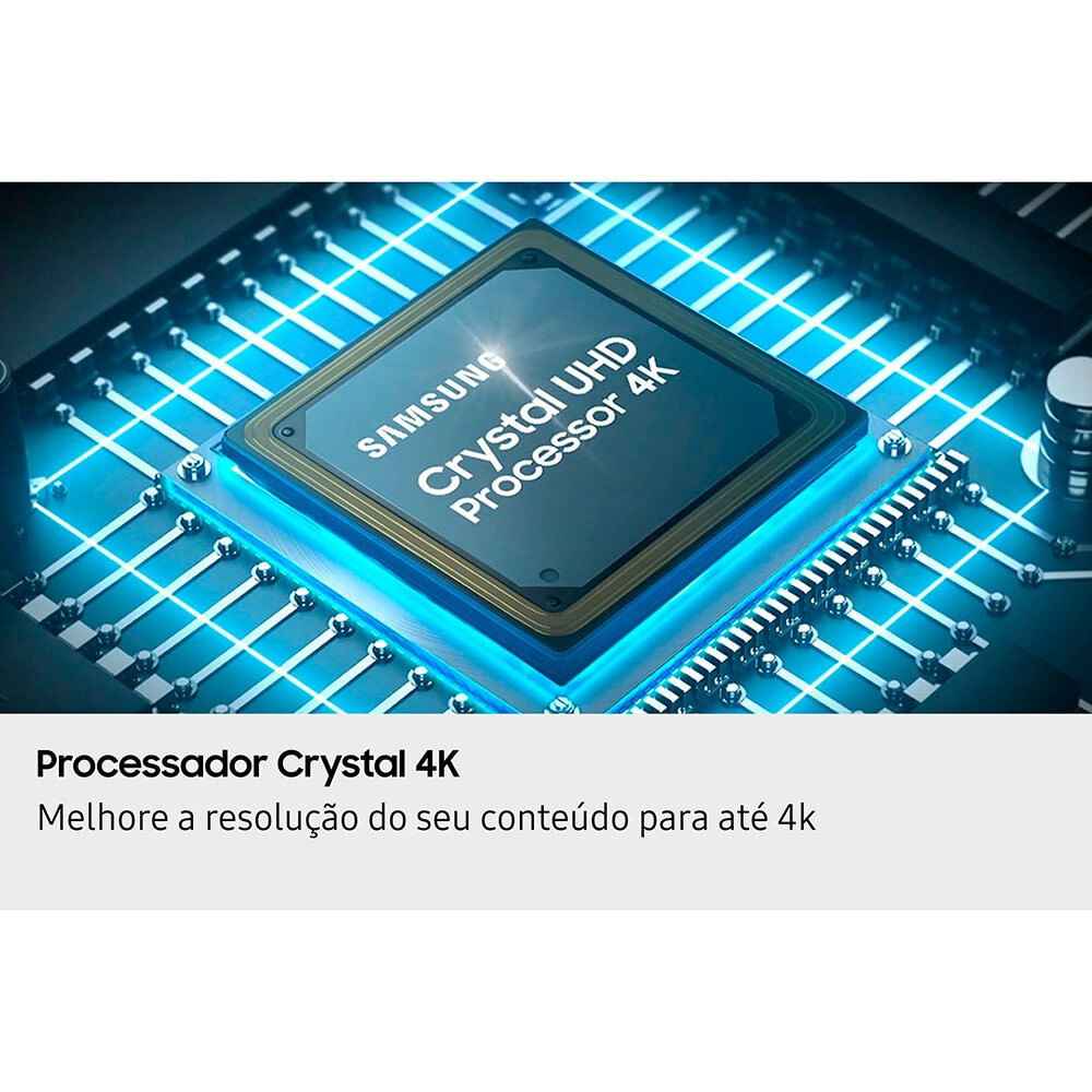 Miniatura Smart TV 50 Polegadas U8600F 2025 Crystal UHD 4K Samsung UN50U8600FGXZD 228792302217 - Preto - Bivolt