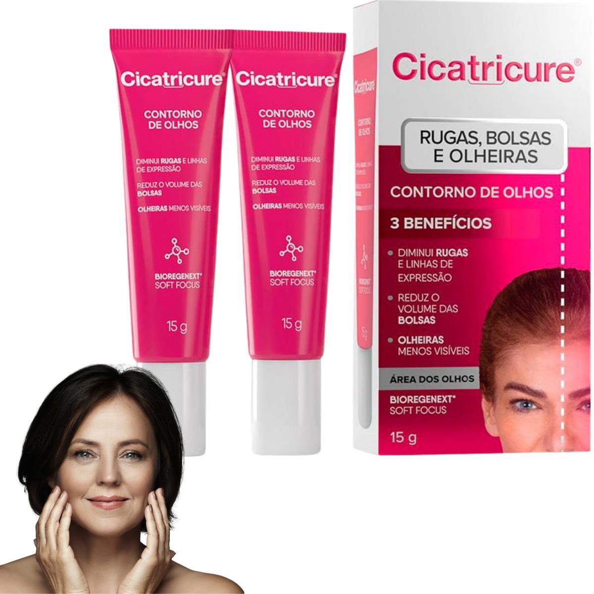 Miniatura Kit Cicatricure Contorno Dos Olhos Creme De Olheiras E Rugas