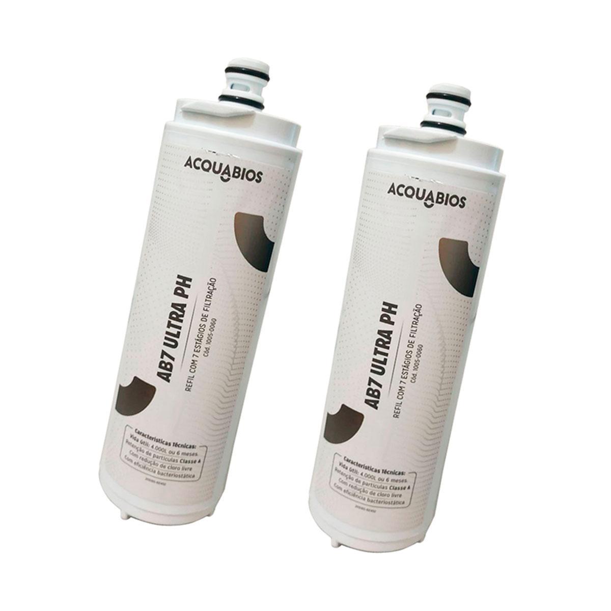 Miniatura Kit 2 Filtro Refil Compatível Ibbl Cz+7 Purificador Agua Due