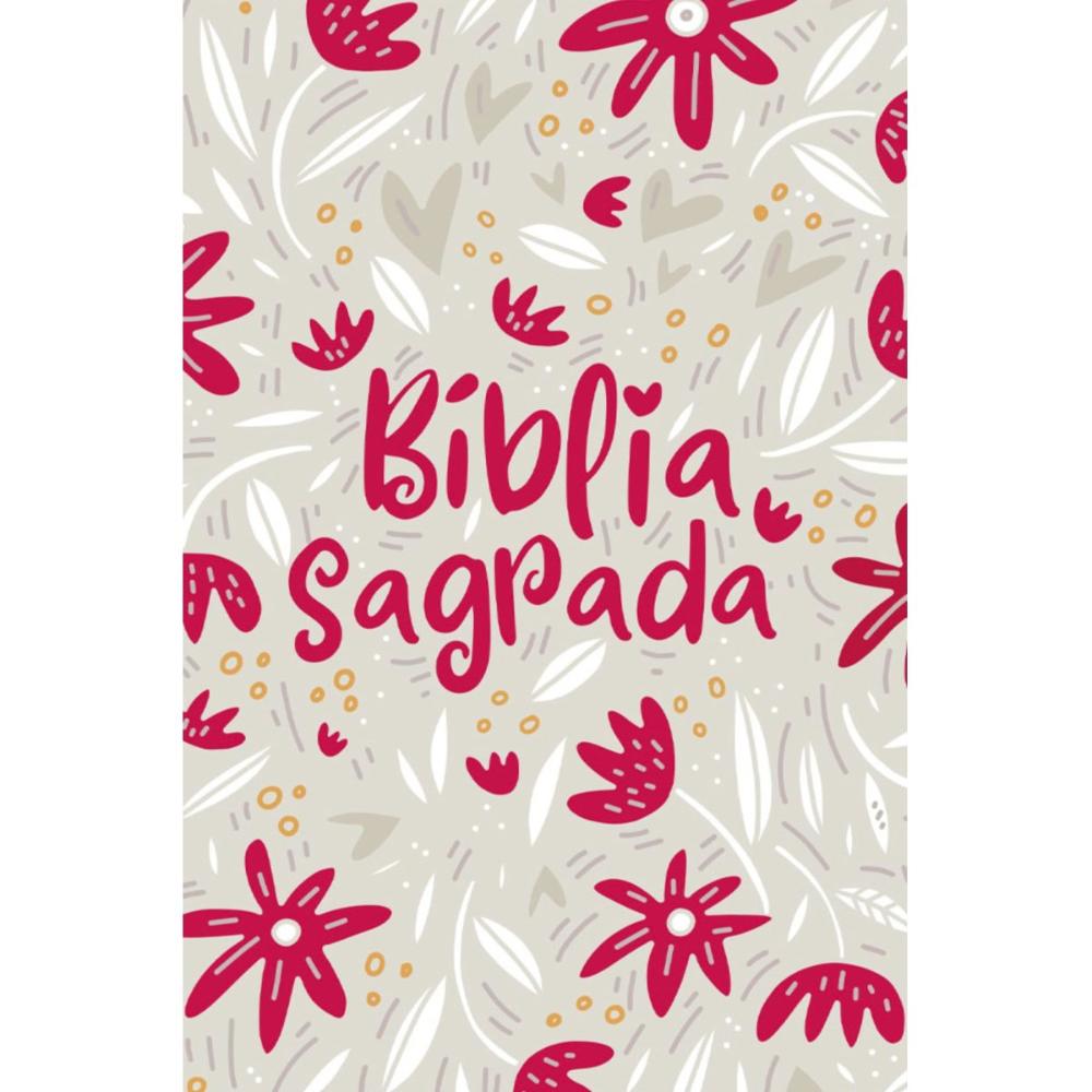 Bíblia NVT – LN Jardim da Vida Creme ( Mundo Cristão )