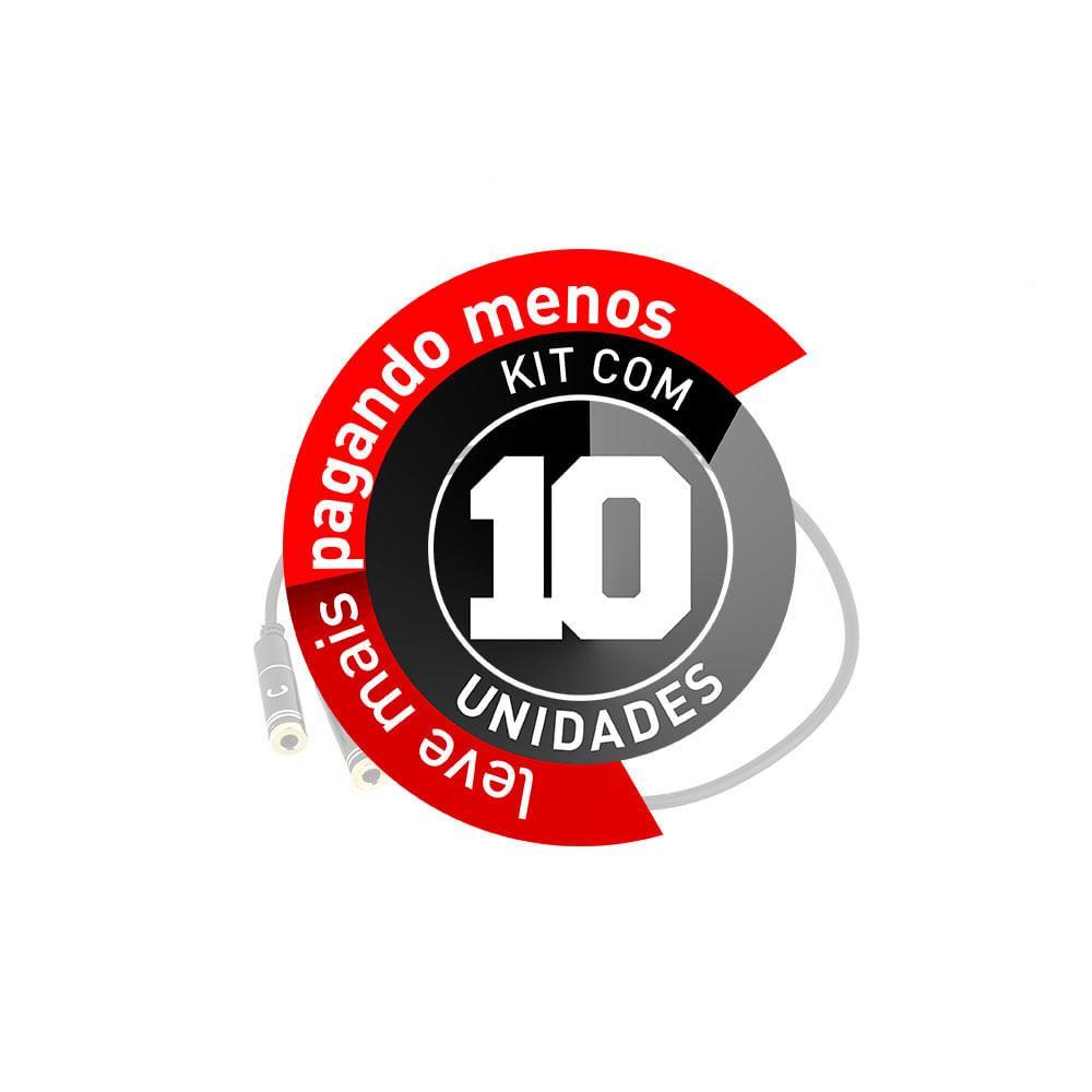 Miniatura Cabos P2 Para Microfone E Fone De Ouvido - Kit Com 10