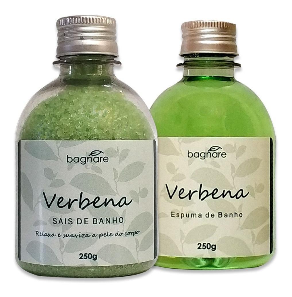 Miniatura Sais E Espuma De Banho Banheira Hidromassagem Verbena 250Ml