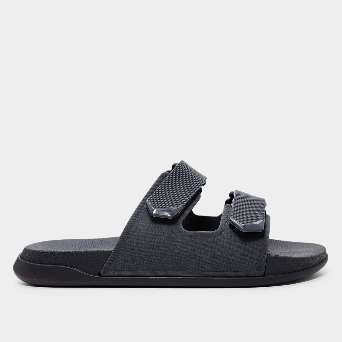 Miniatura Chinelo Rider Straps Slide Masculino Cinza - 39