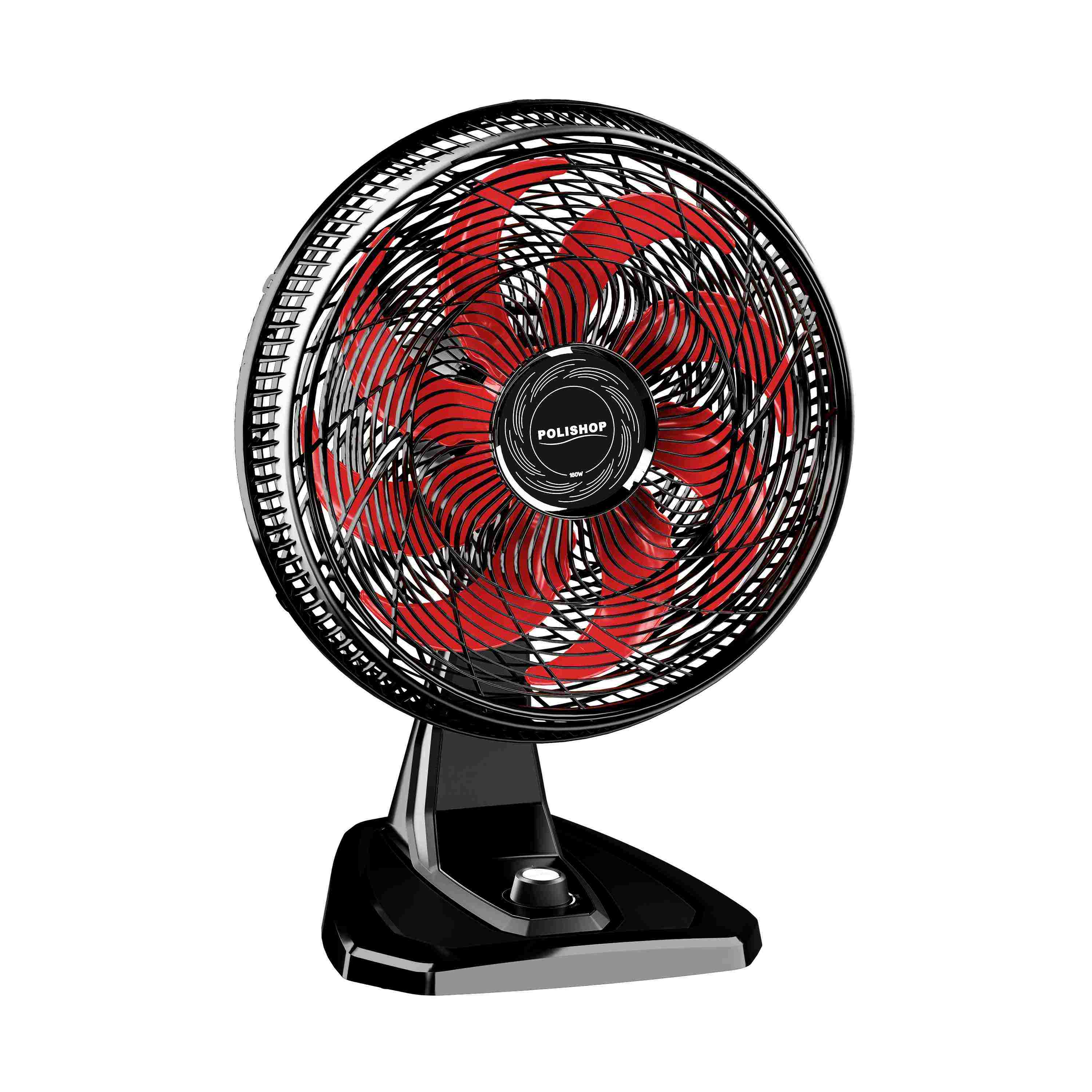 Miniatura Ventilador 2 em 1 de Mesa e Parede Polishop 50cm | 127V