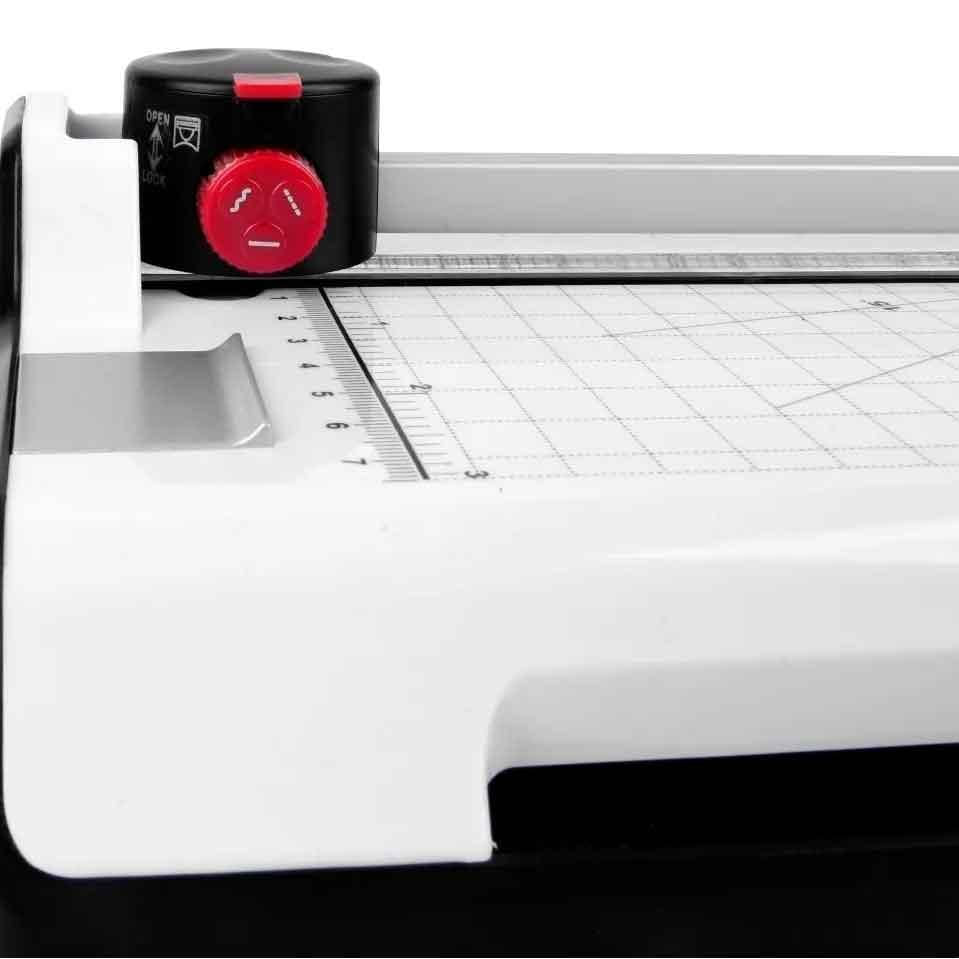 Miniatura Plastificadora Laminadora Refiladora Lorben 5X1 A4 Documento