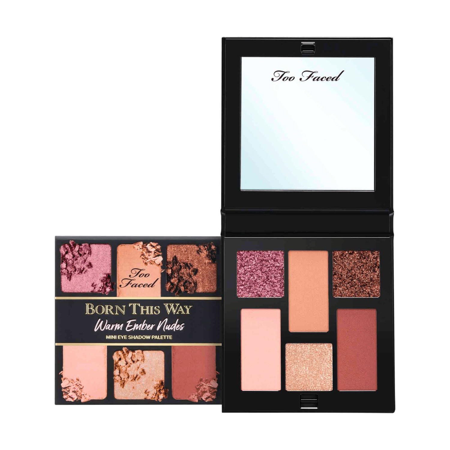 Miniatura Too Faced Born This Way Warm Ember Nudes - Paleta de Sombras Mini 5,7g