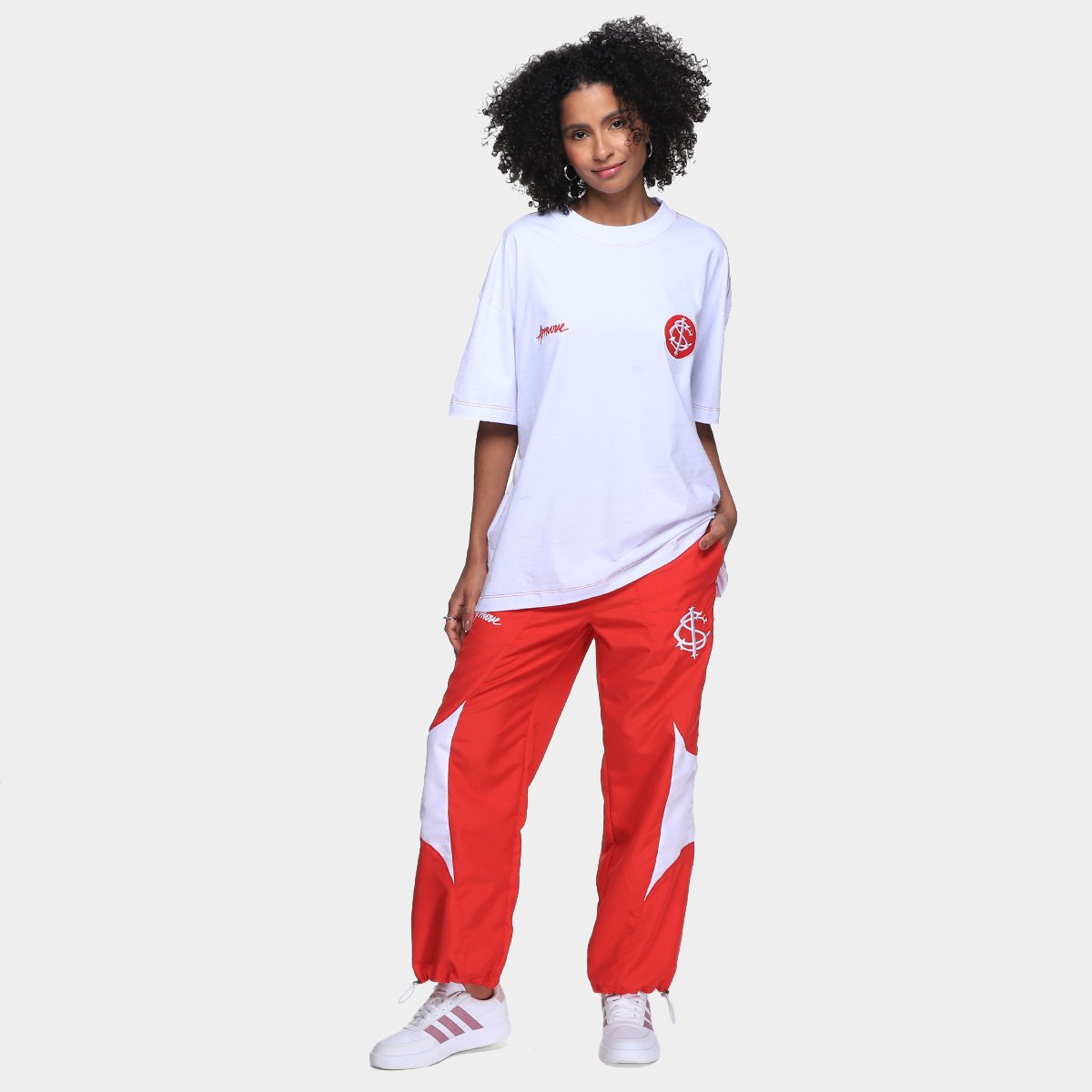 Camiseta Internacional Approve Huge Saci Branco - EGG