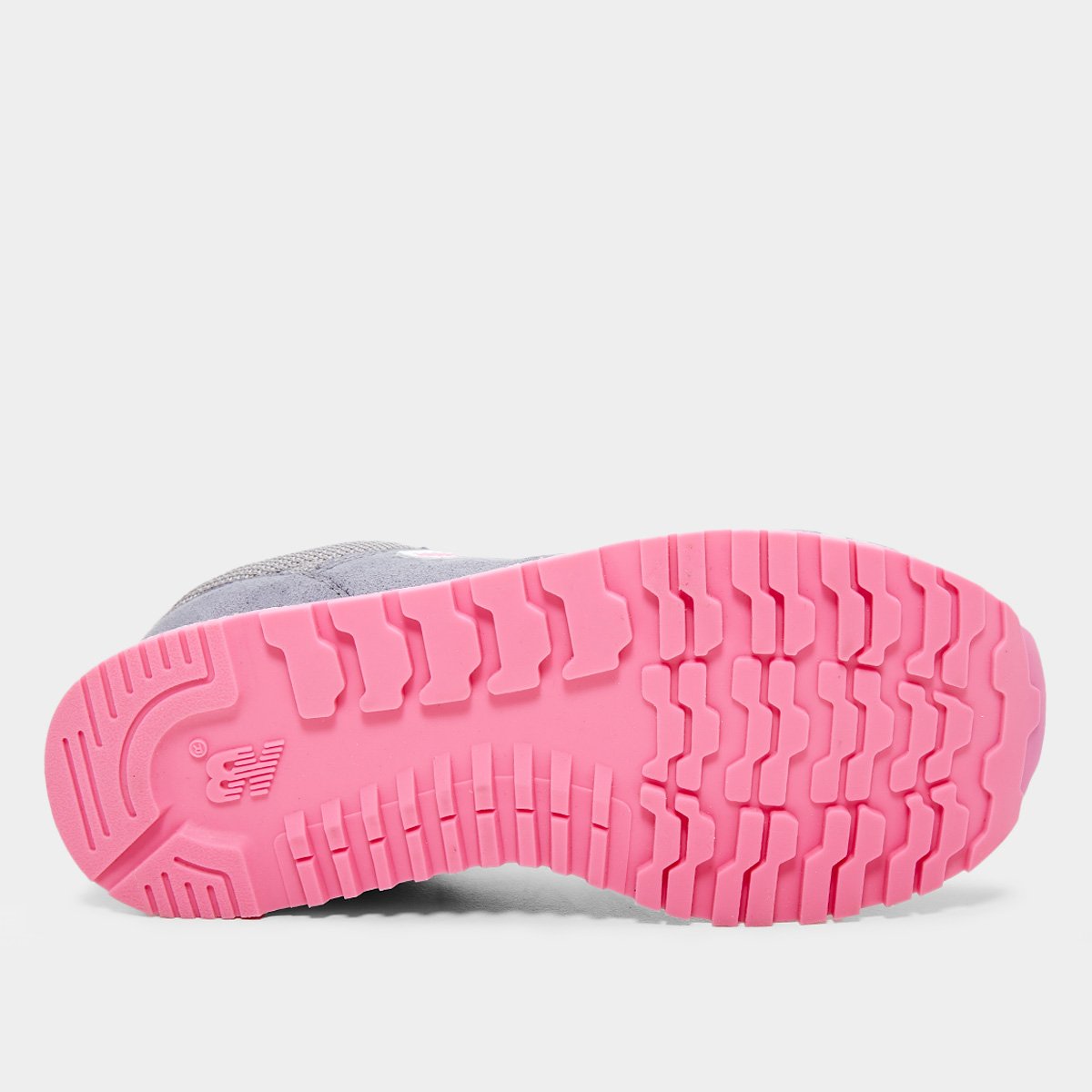 Miniatura Tênis Infantil New Balance 373 Lace Grafite+Rosa - 27