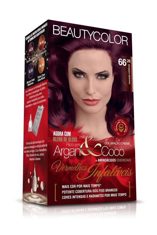 Miniatura Beautycolor Vermelhos Infalíveis 66.26 Marsala Infalível Kit