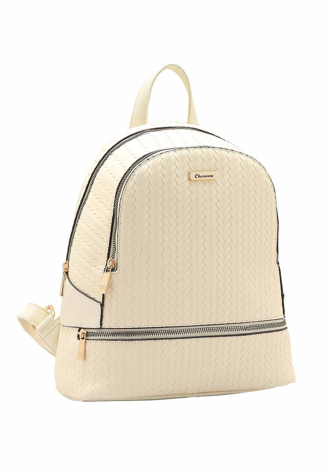 Miniatura Bolsa Mochila Feminina Chenson 8484867 Tresse