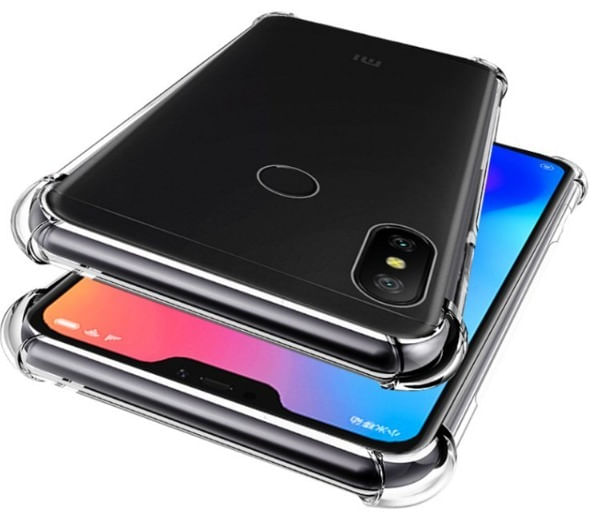 Miniatura Capa Silicone Anti Impacto Celular Xiaomi Mi A2 Lite