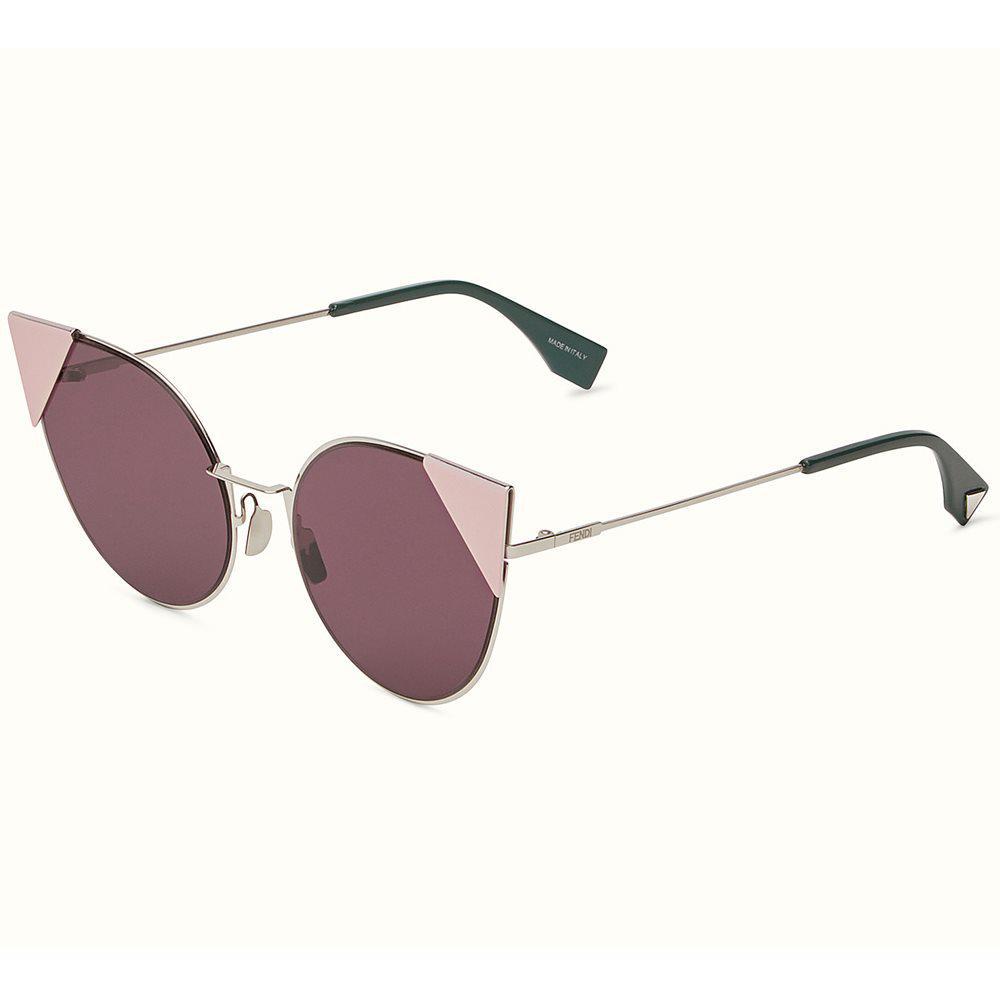 Miniatura Óculos Fendi Lei Ff0190/S 010 0M 57 Rosaprateado/Lilás
