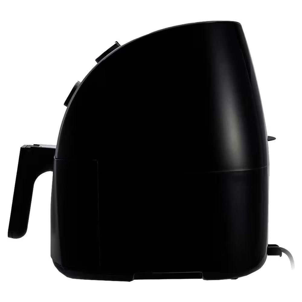 Miniatura Fritadeira Air Fryer Britânia 5,5L Redstone BFR50 Preta 1500W Preto Com Inox 127V