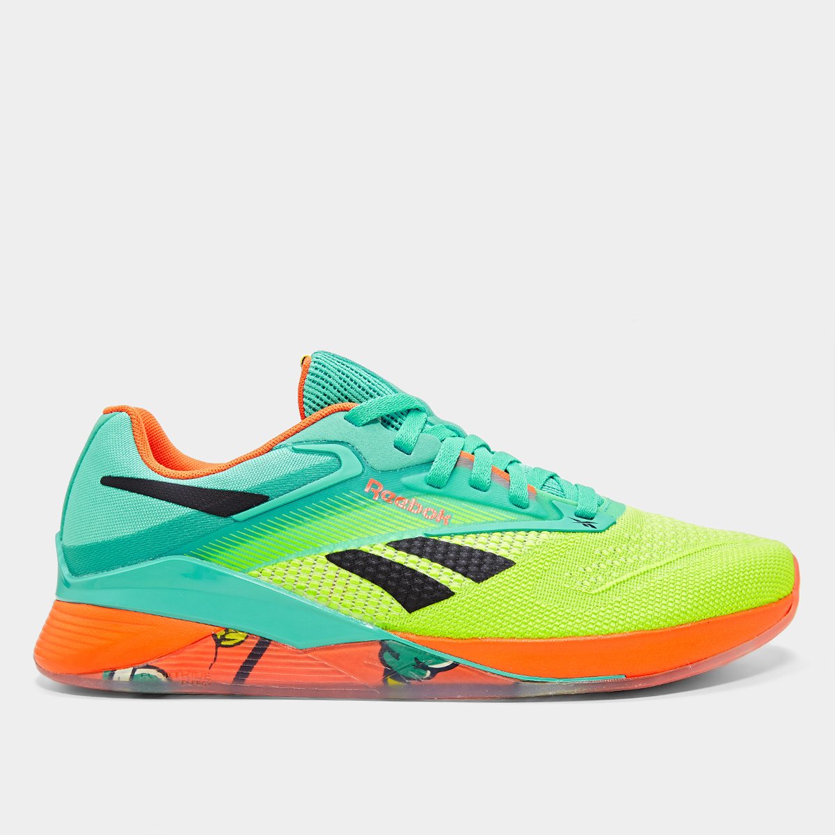 Miniatura Tênis Reebok Nano X4 Pack Heart-Core Fitness Masculino Verde água - 40
