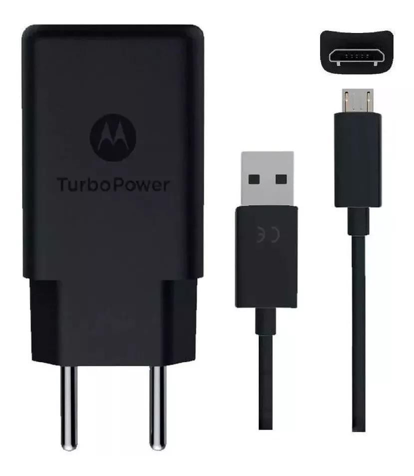 Miniatura Carregador Turbo Power 15W Motorola Micro Usb-B V8 ( Sc-28 ) Entidade