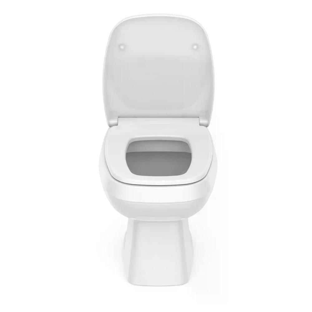 Miniatura Vaso Sanitário Convencional com Assento Soft Close Avant Incepa Branco Brilhante