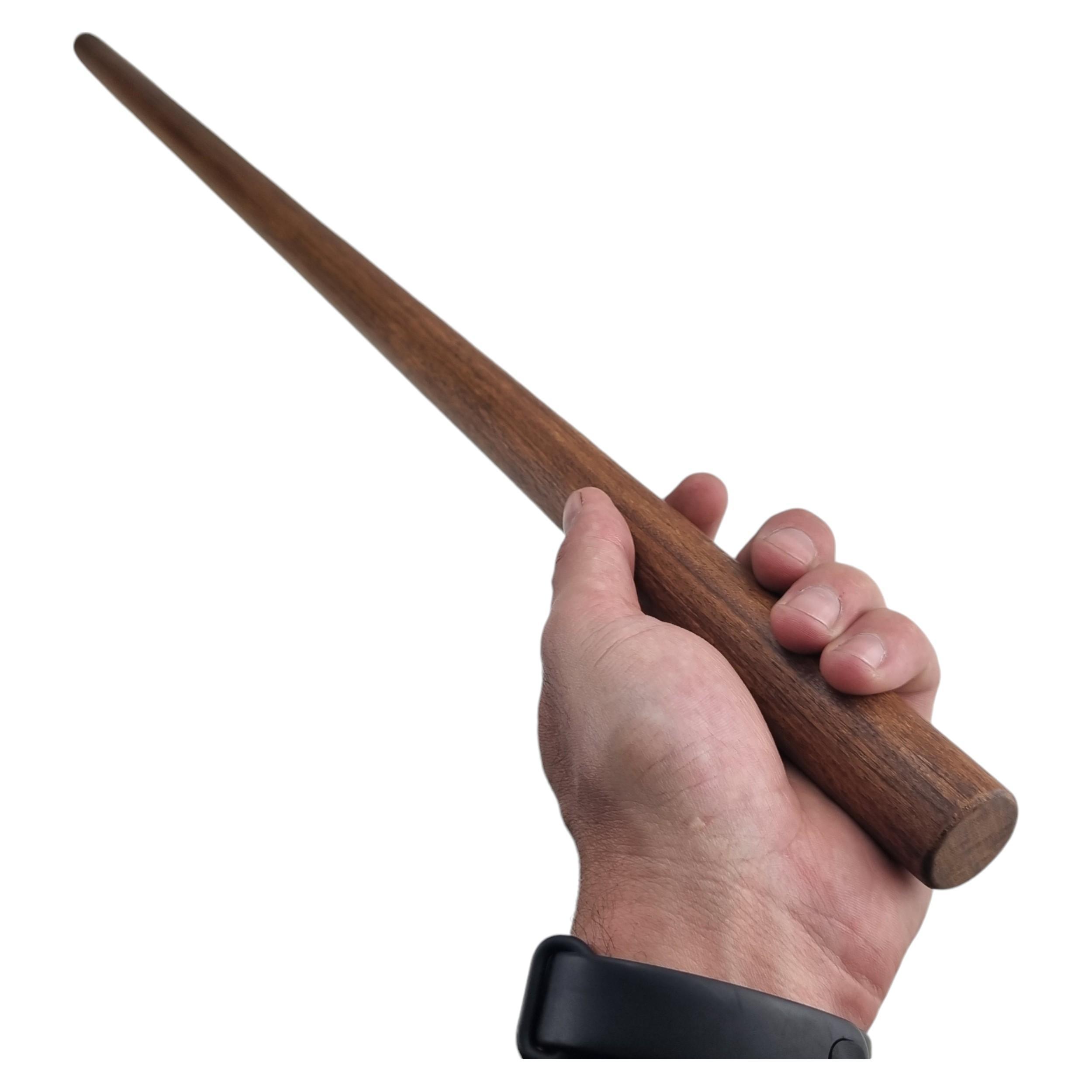 Miniatura Bastão Jo De Madeira Cumaru 120Cm Para Aikido