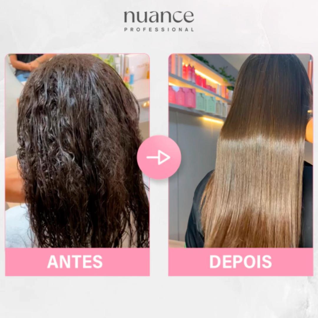 Miniatura Liso Perfeito Orgânica 1 Litro Nuance + Kit Aplicação