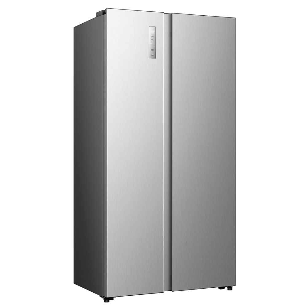 Refrigerador Side by Side Hisense Frost Free com 531 Litros Multi Air Flow 2.0 e Super Freezer Inox - RS3P558 110