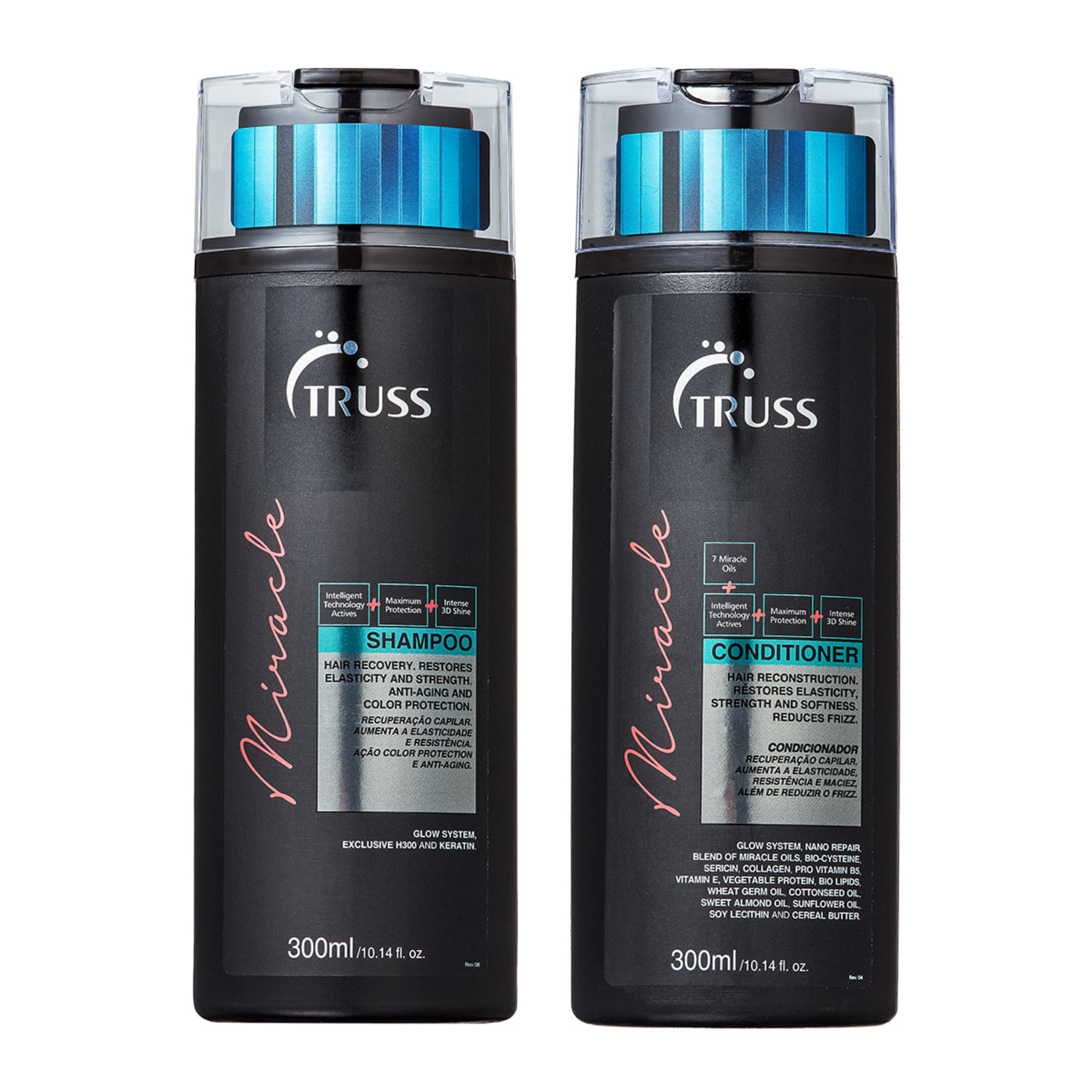 Miniatura Kit TRUSS Miracle + Illuminatte Oil (3 Produtos)