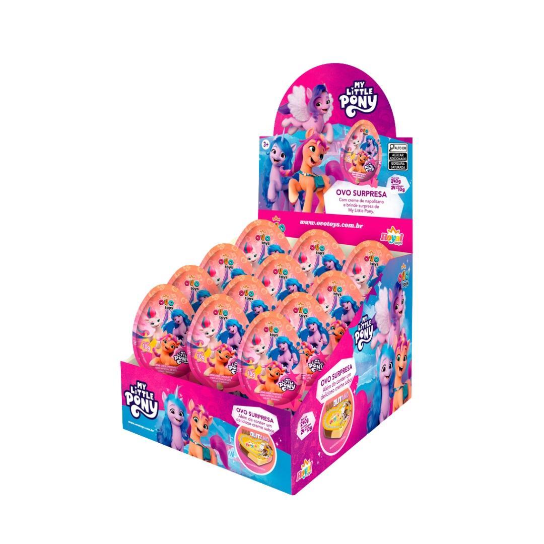 Miniatura Ovo Toys My Little Pony Display Com 24 Unidades - Royal Toys