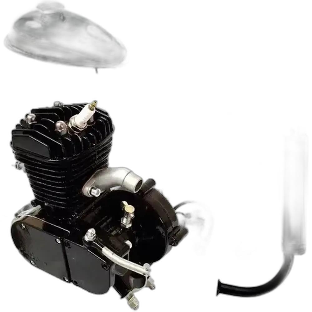 Miniatura Kit Completo Motor Para Bicicleta Motorizada 80Cc