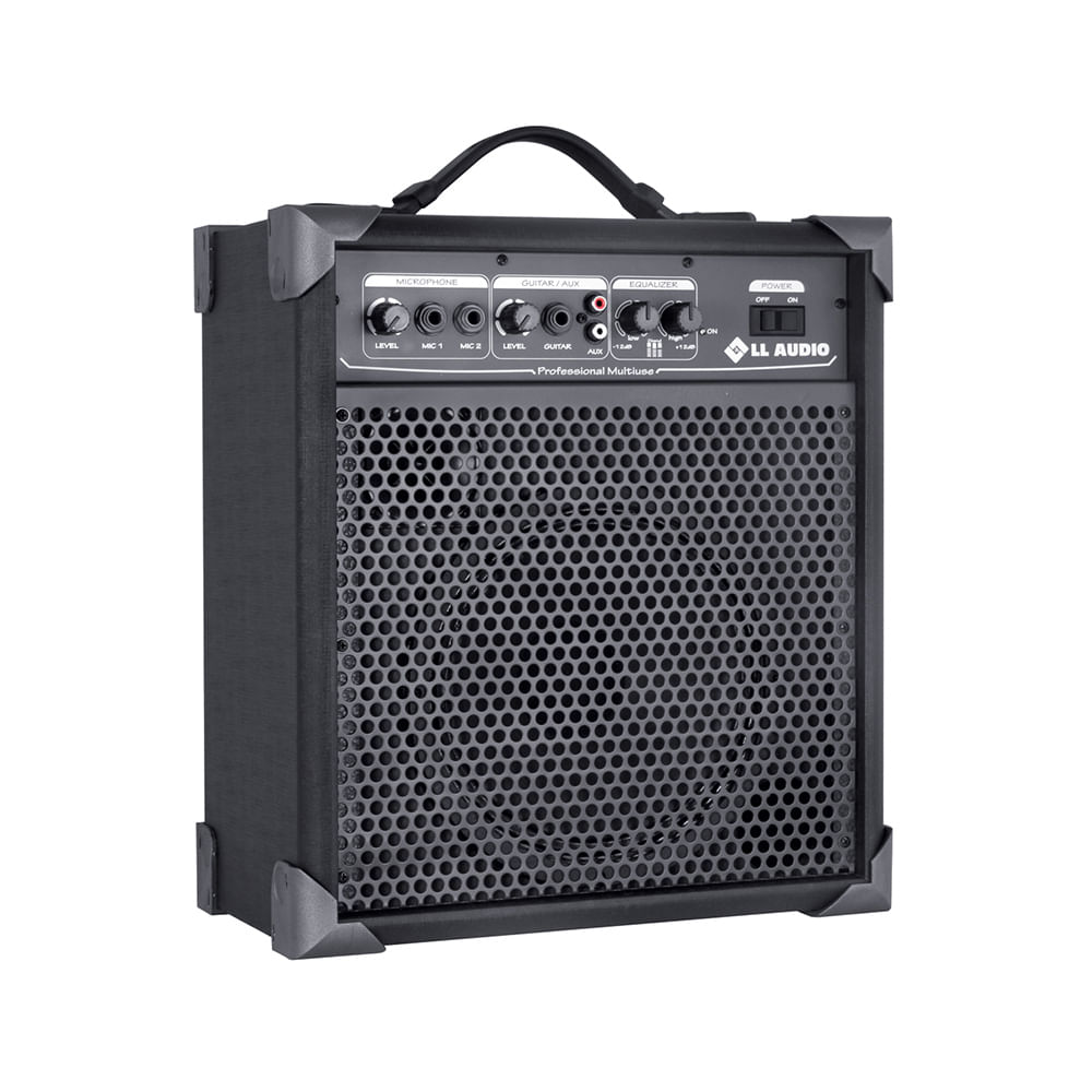 Miniatura Caixa De Som Amplificada Multiuso Ll Audio Lx60 15 Wrms