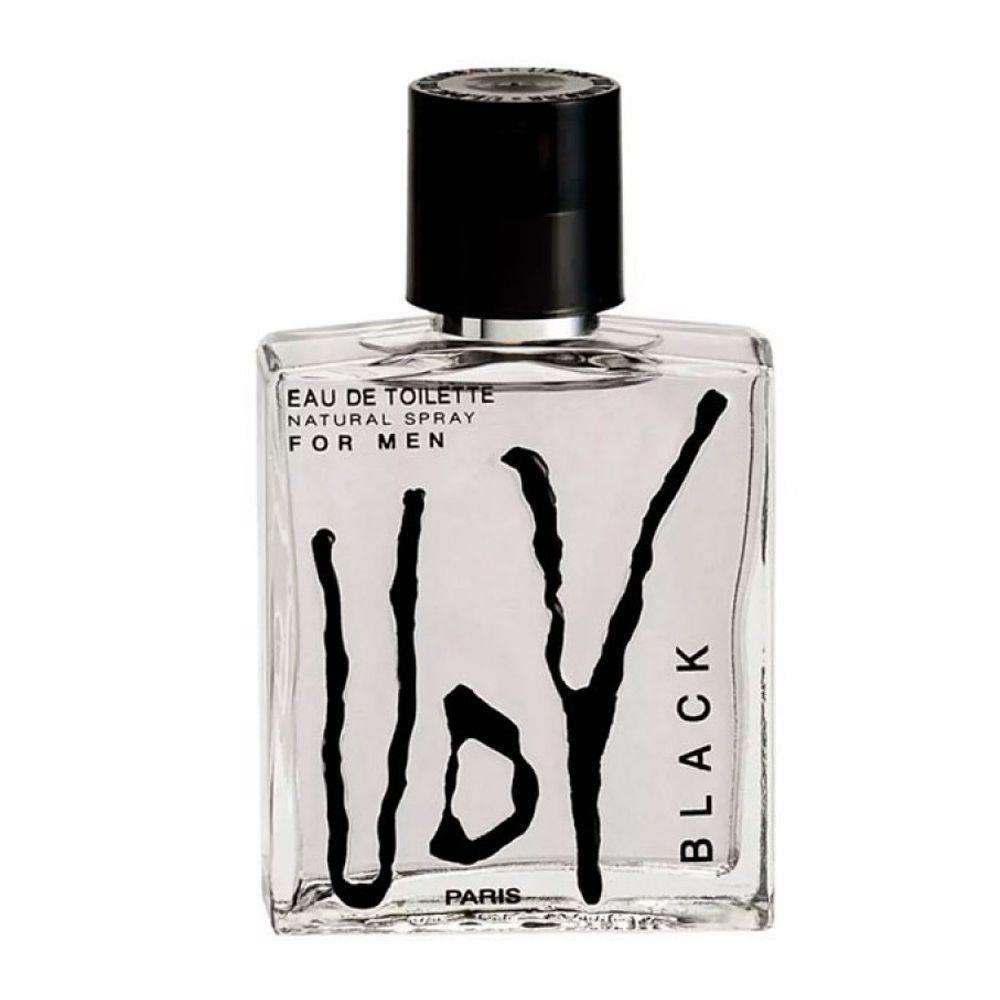 Miniatura Perfume Udv Black Ulric De Varens Eau De Toilette Masculino 100ml