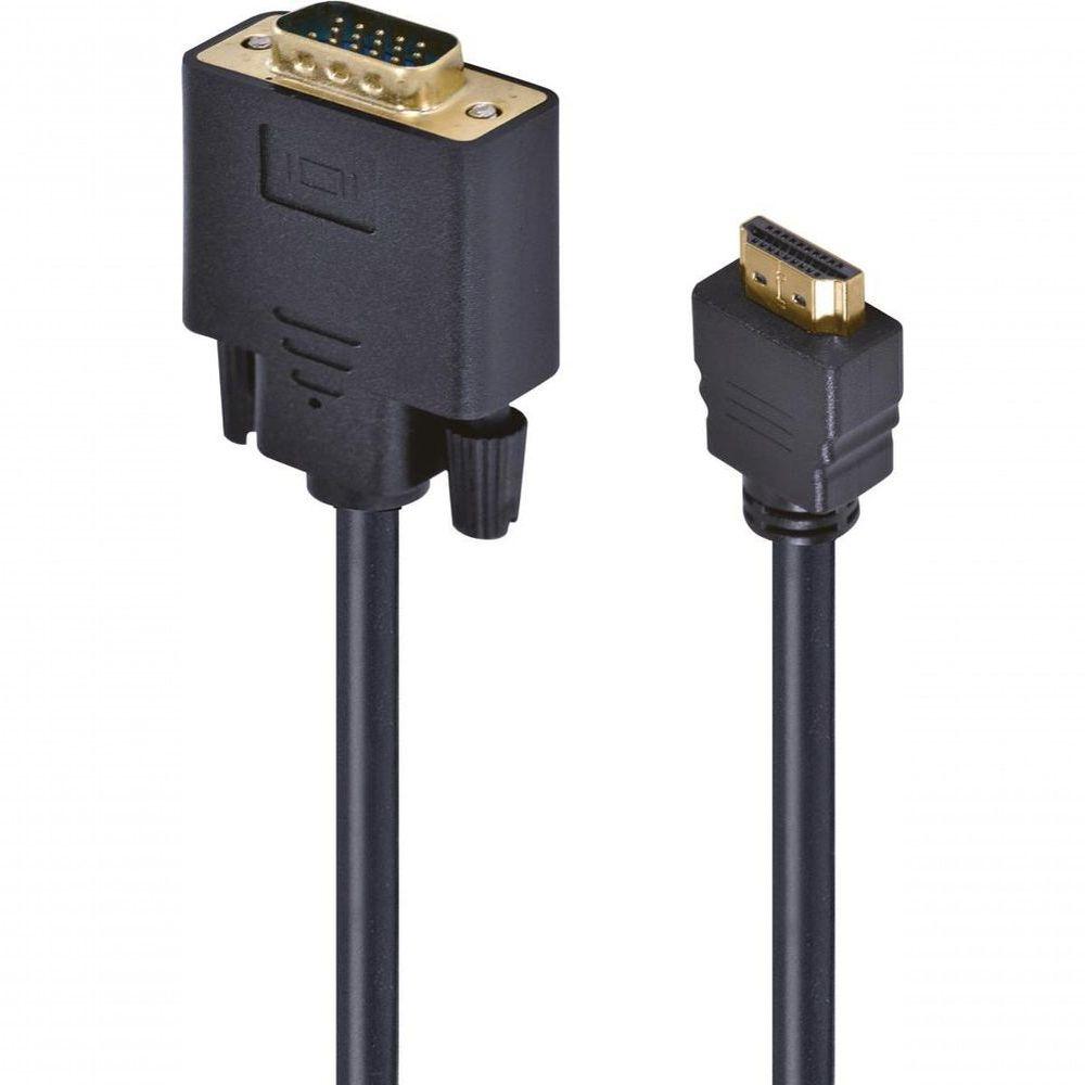 Miniatura Cabo Conversor Hdmi X Vga 1080i 30cm