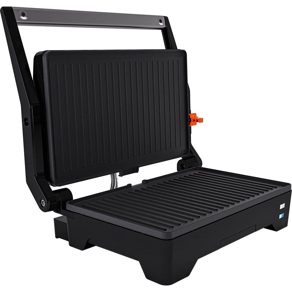 Grill Cadence Inox Chapa Firme 110V