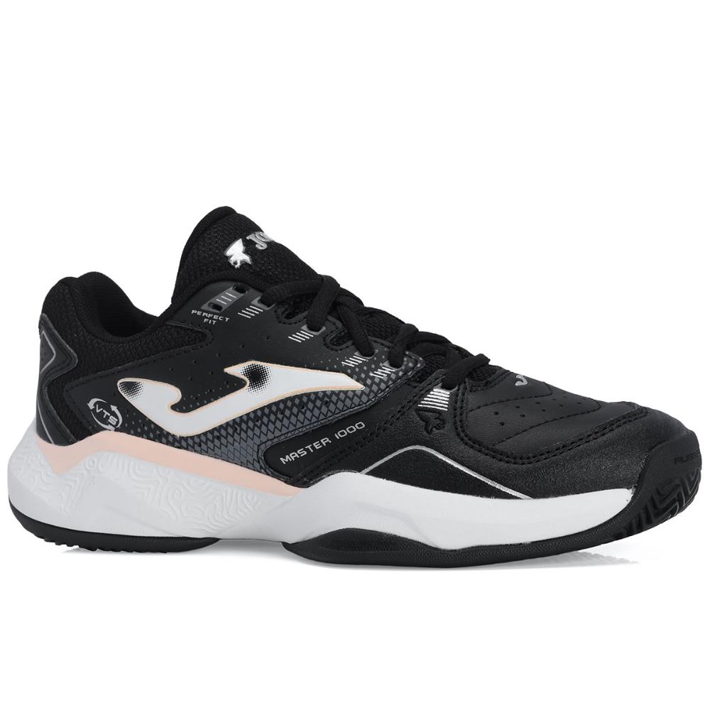 Miniatura Tênis Joma Master 1000 Lady Clay - Saibro - Preto e Branco 34
