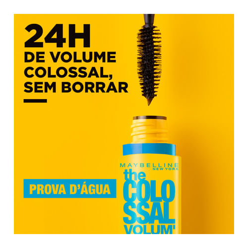 Miniatura The Colossal Volum' Express Waterproof Maybelline - Máscara para Cílios Preto