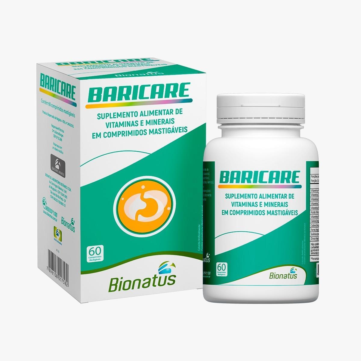 Miniatura 3X Baricare Bionatus Vitamina 60Cápsulas
