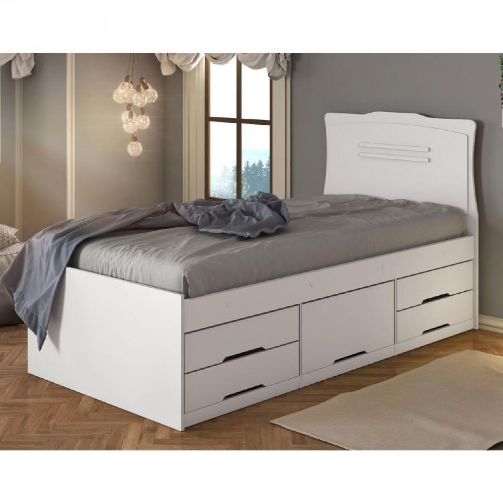 Quarto completo com Closet Roma e Cama Júlia Branco