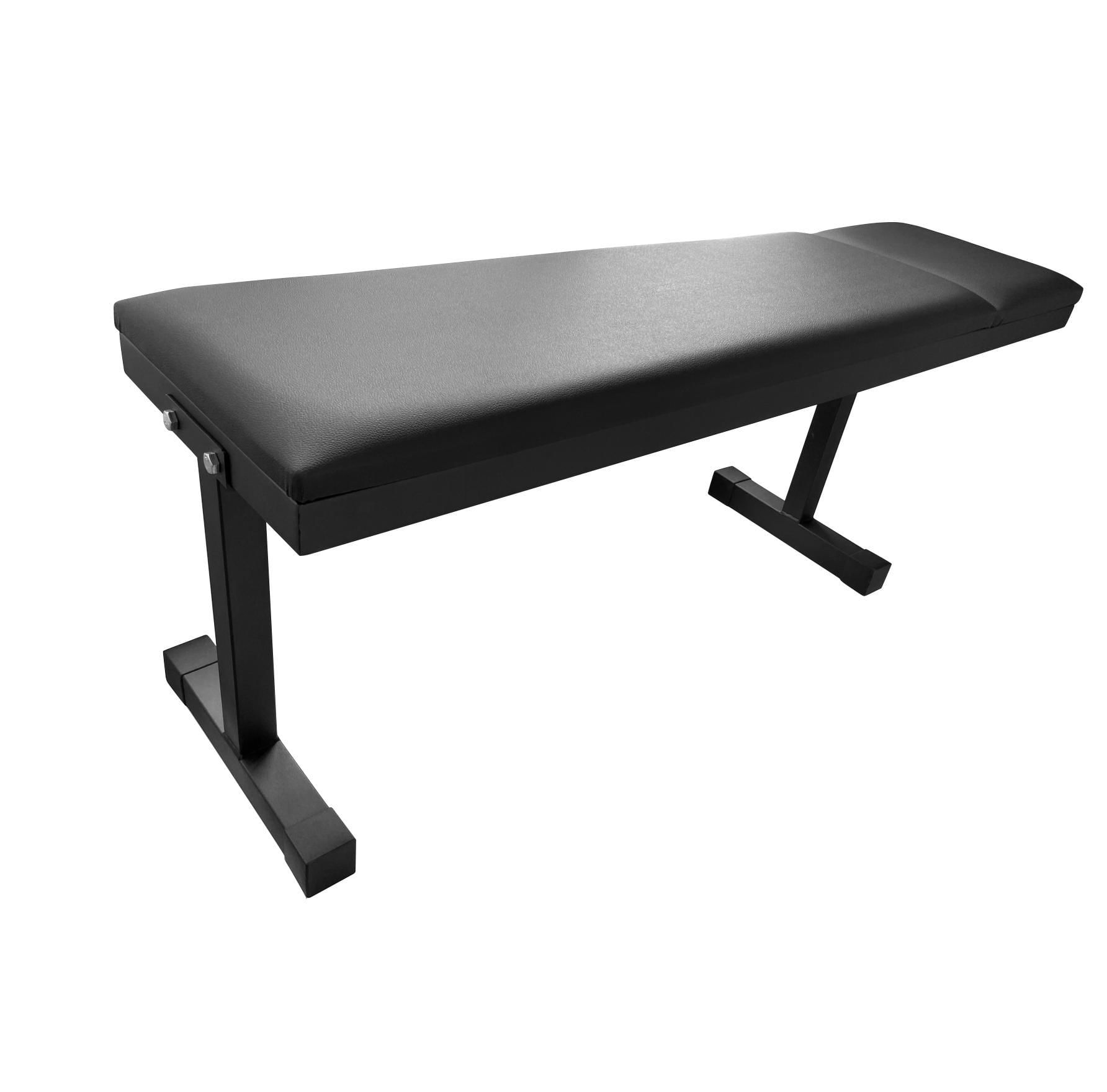 Miniatura Banco Fitness De Academia Para Exercícios Físicos Preto - Iron Health Equipamentos Espo. - banco reto