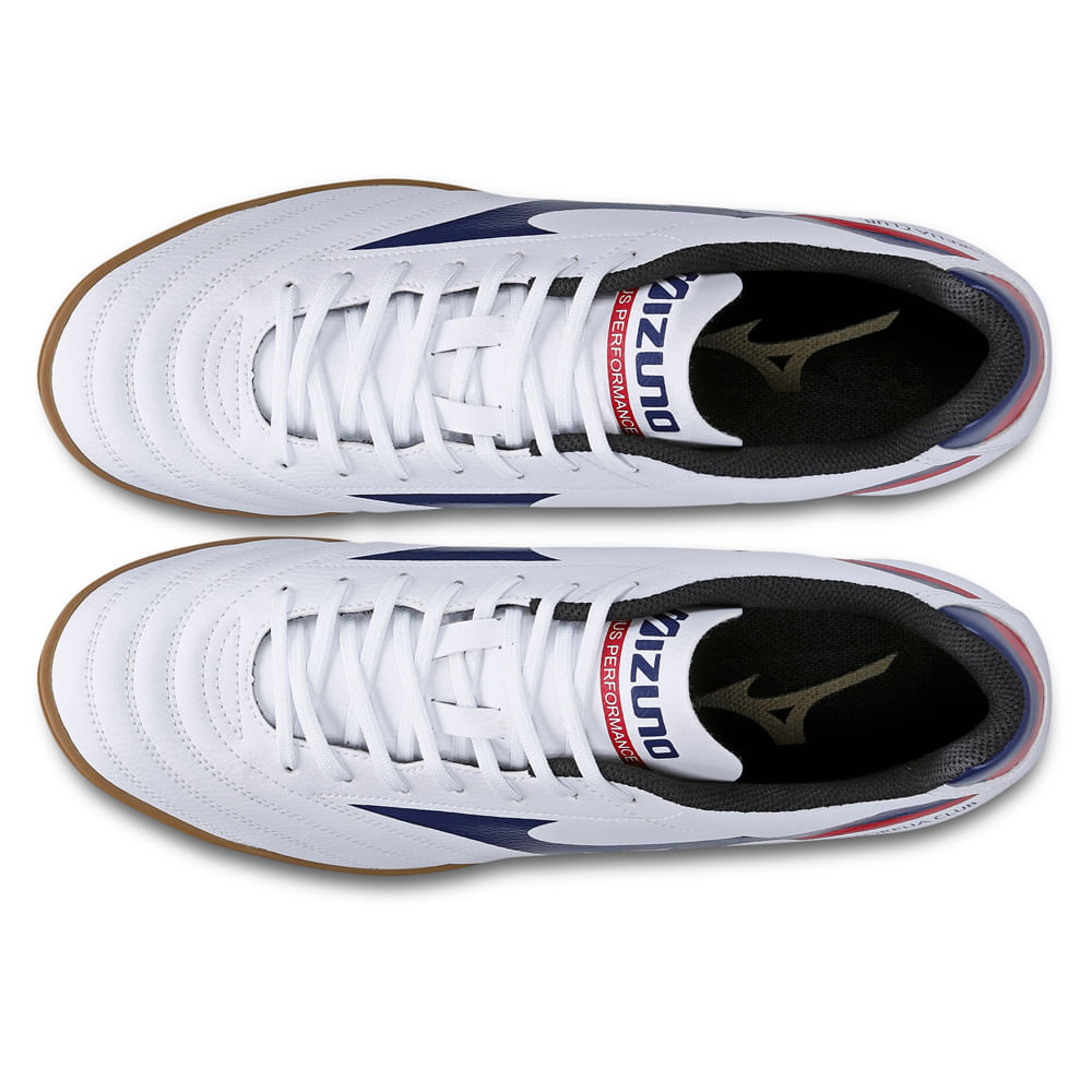 Miniatura Chuteira Futsal Masculina Mizuno Morelia Club IN 38 Branco
