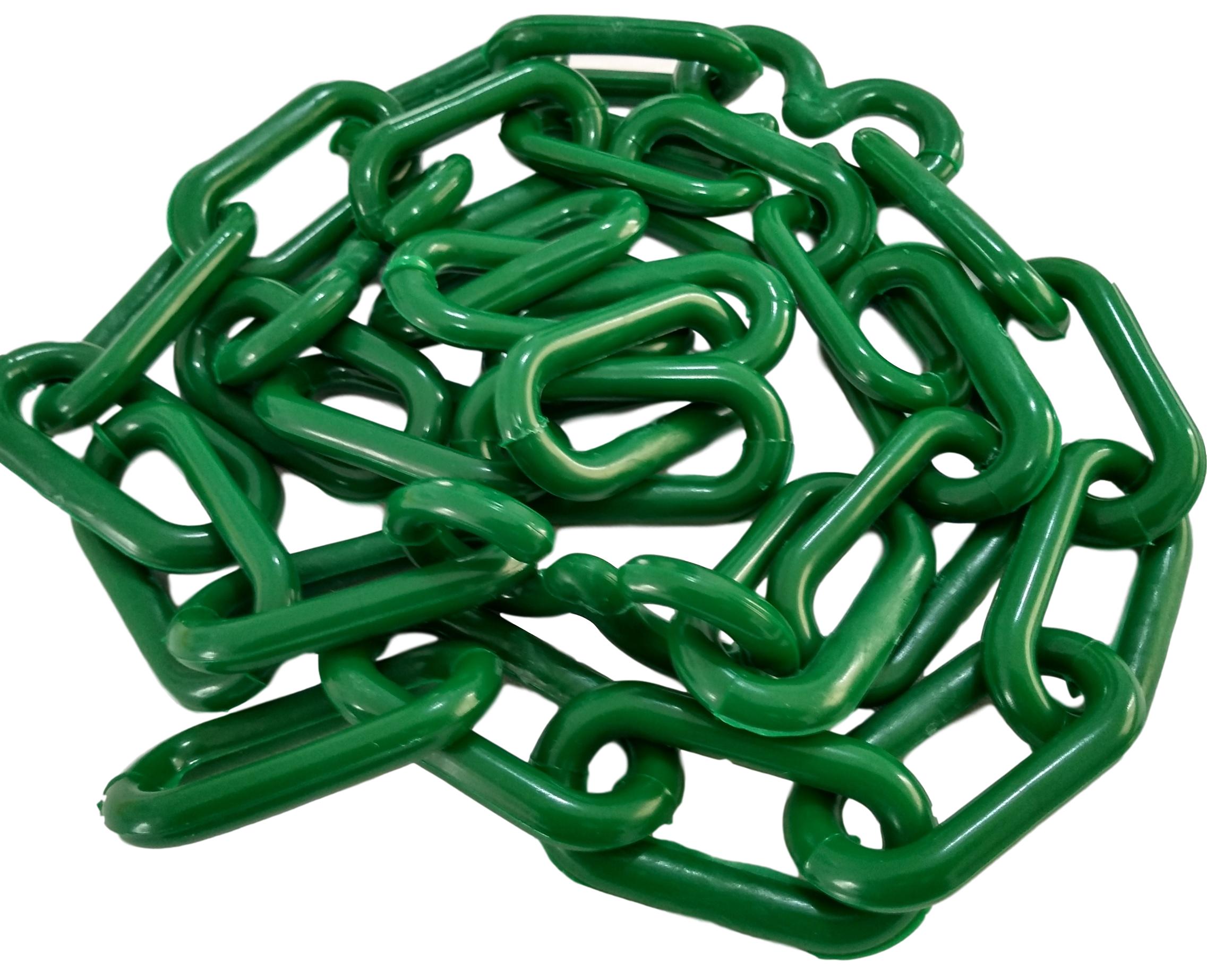 Miniatura Corrente Plastica Chuva Isolamento 25 Mt Tamanho G Verde