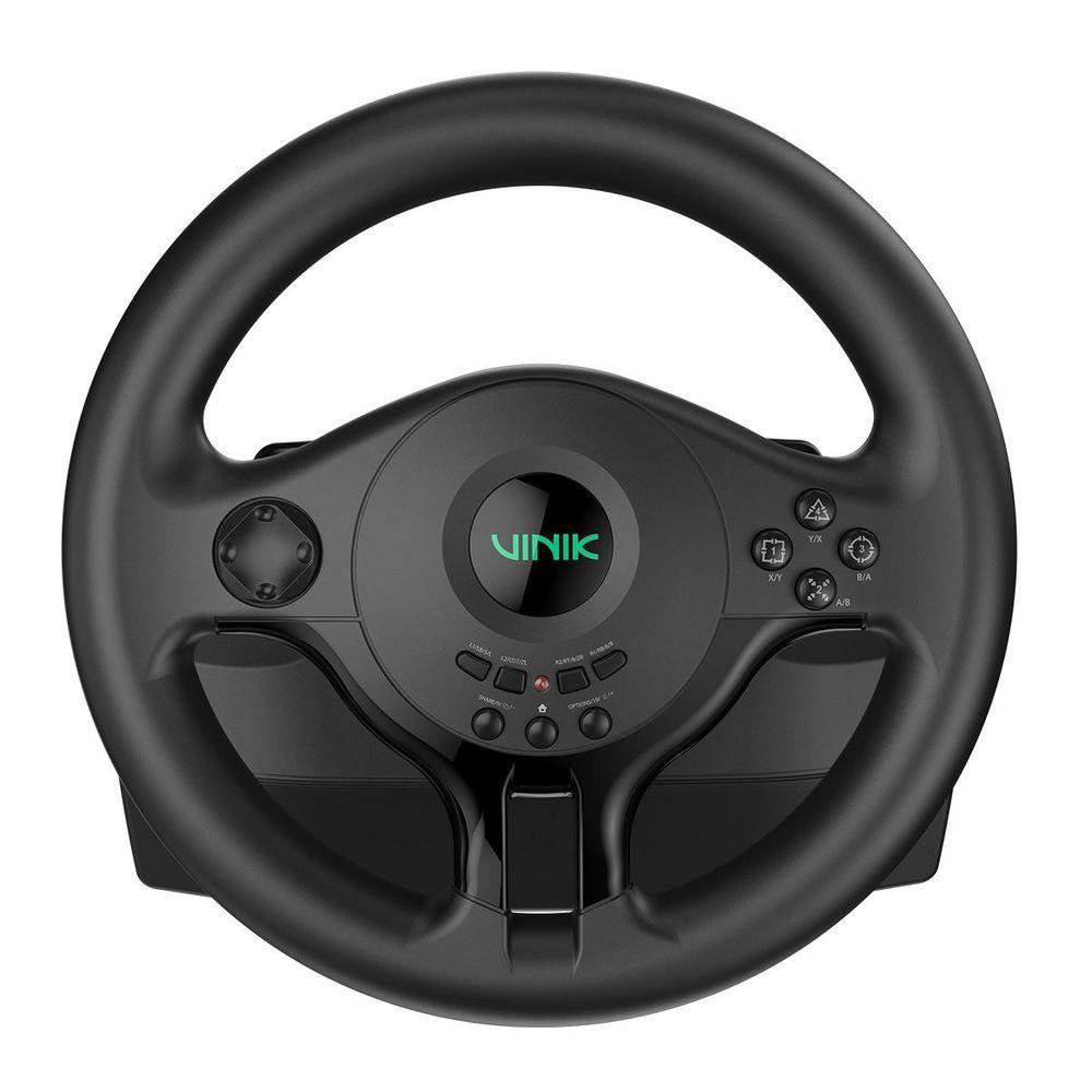 Miniatura Volante Gamer Com Pedal Gw180 Vinik Para Pc - Ps4 - Xbox -