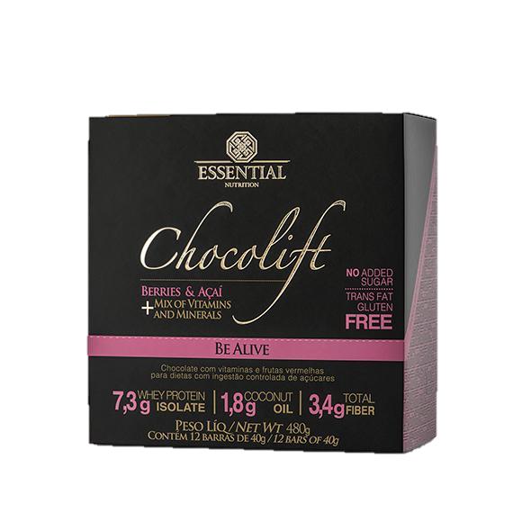 Miniatura Chocolift be alive (480g)Berries & Açaí- Essential Nutrition