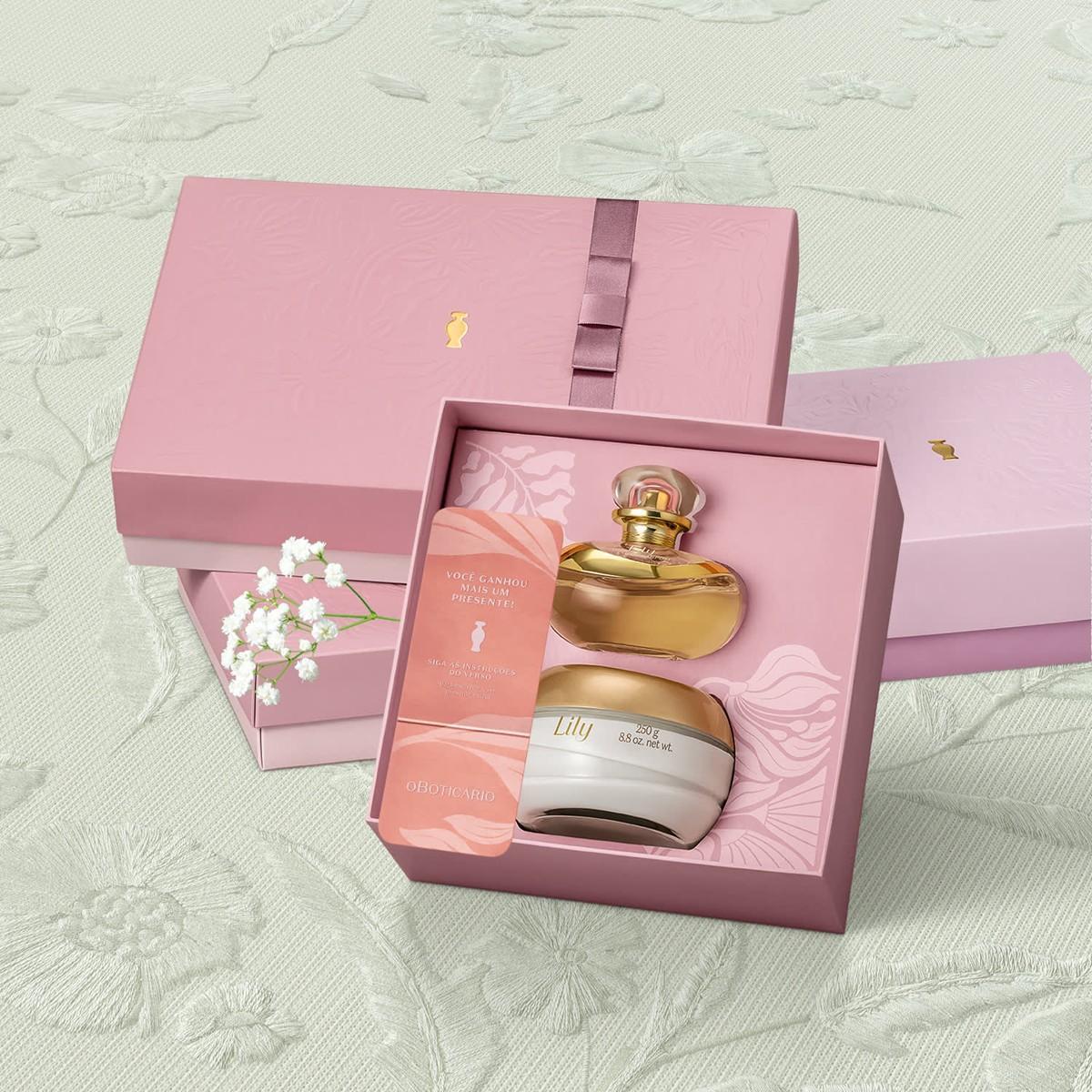 Miniatura Presente Feminino Kit Lily Eau De Parfum O Boticário