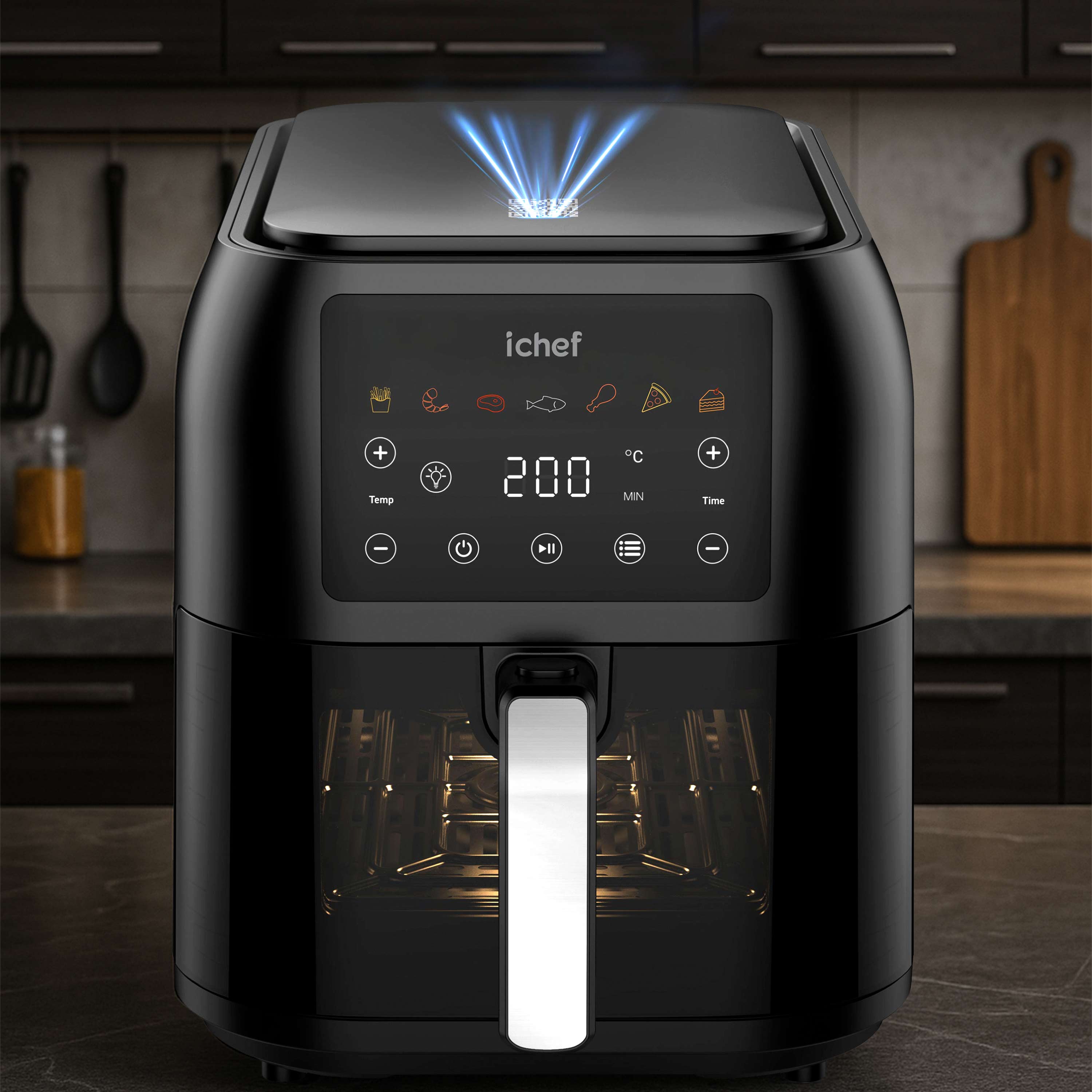 Fritadeira Elétrica Airfryer Max Space 8L | 127V