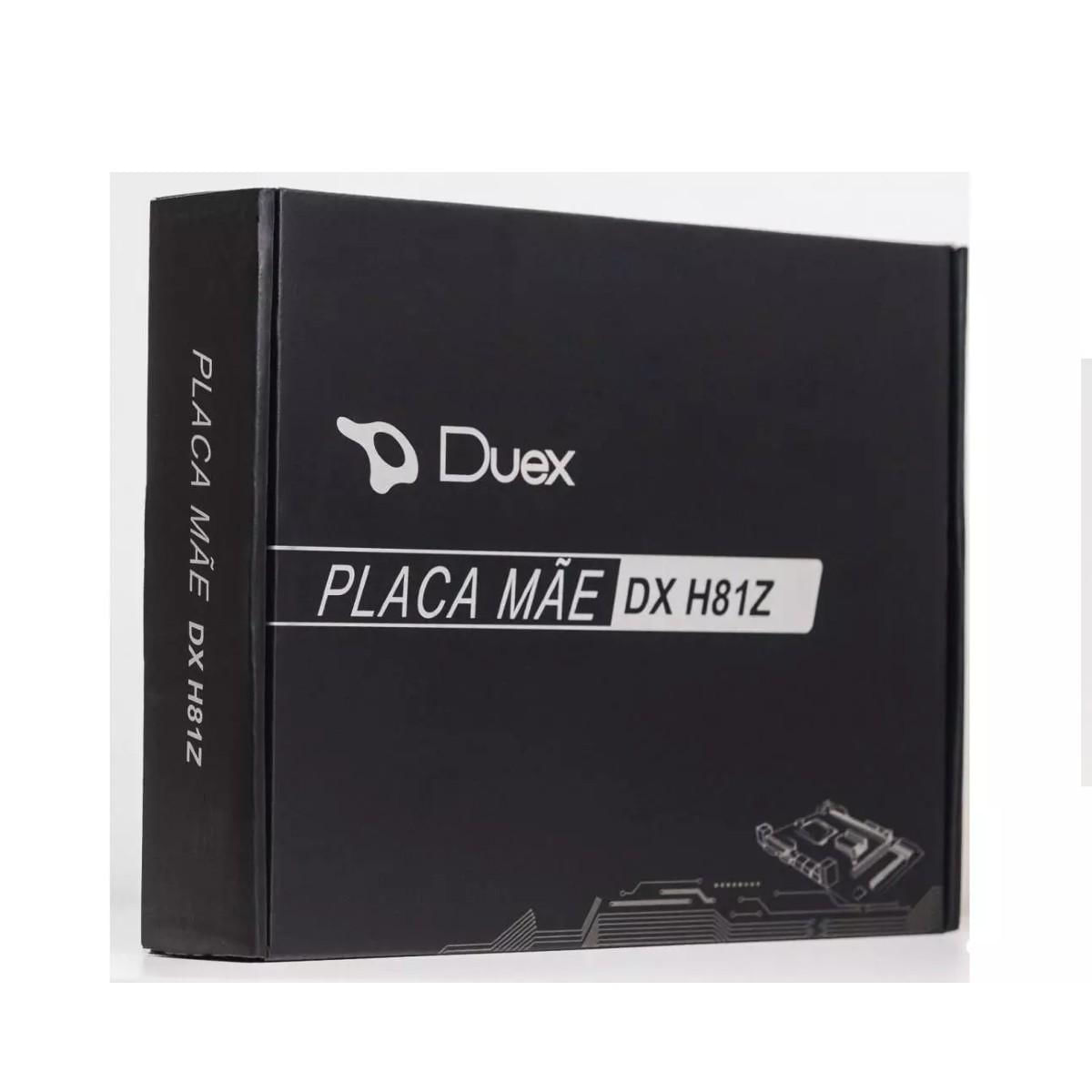 Miniatura Placa Mãe Duex Dx H81Zg M.2 Intel Lga 1150 Ddr3