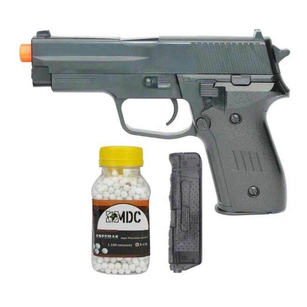 Miniatura Pistola De Airsoft Vg P226 Spring 6mm Rossi Vigor Itens