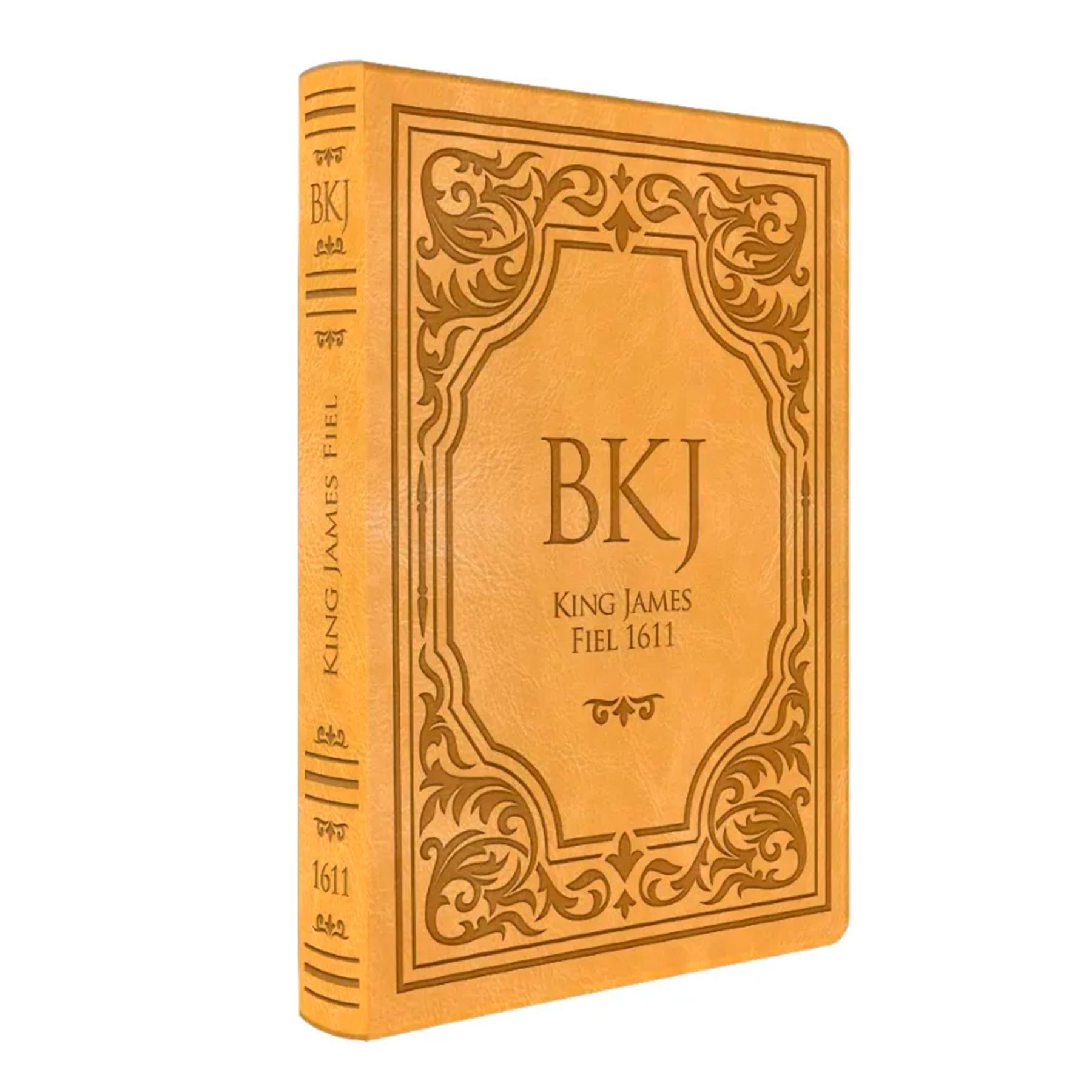 Miniatura Bíblia Sagrada King James Fiel 1611 Letra Extra Gigante Capa