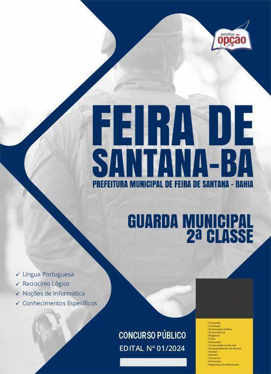Miniatura Apostila Prefeitura Feira Santana Ba 2024 Guarda Municipal 2
